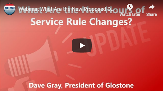 August 16, 2019 Webinar: What Are the New Hours of Service Rule Changes?